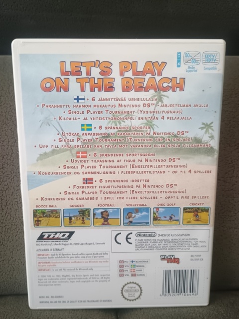 Big Beach Sports Wii