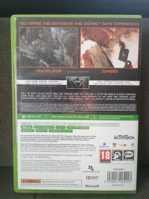 Call of Duty Black Ops III Xbox 360