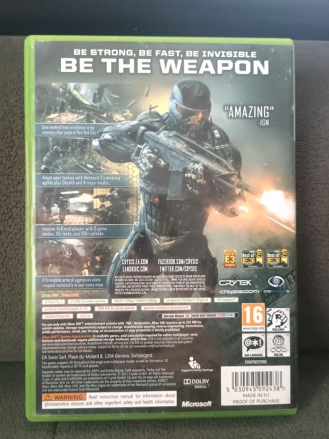 Crysis 2 Xbox 360