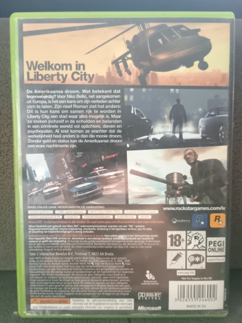 Grand Theft Auto IV Xbox 360
