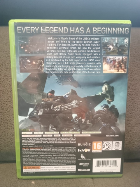 Halo Reach Xbox 360