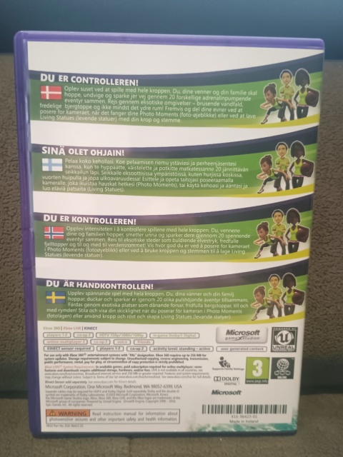 Kinect Adventures Xbox 360