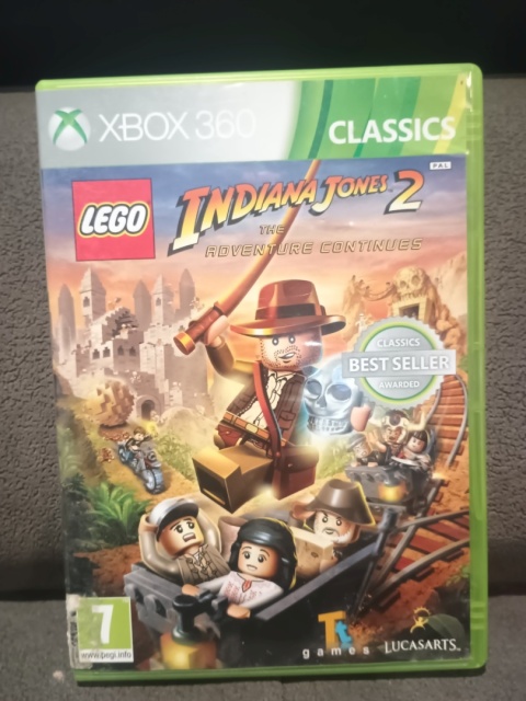 Lego Indiana Jones 2 The Adventure Continues Xbox 360