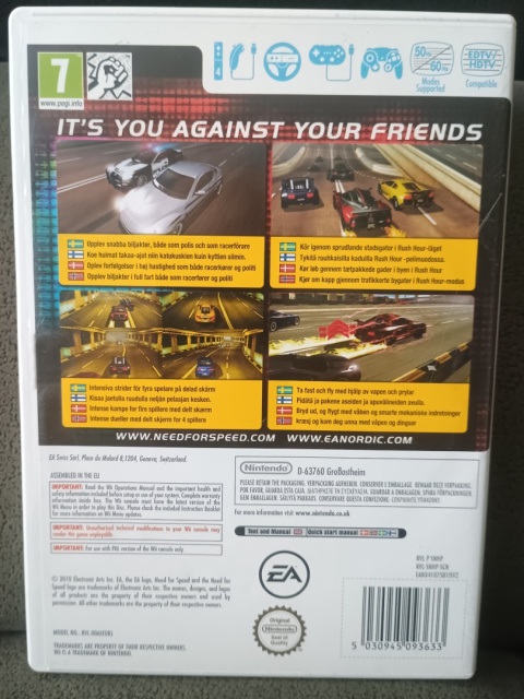 Need For Speed Hot Pursuit Wii