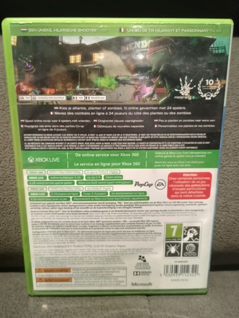 Plants vs Zombies Garden Warfare Xbox 360