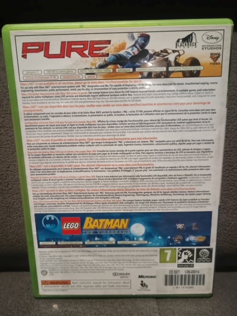 Pure,Lego Batman The Videogame Xbox 360