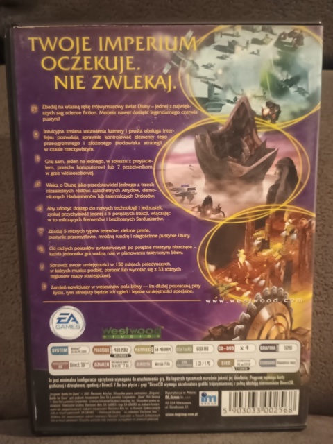 Emperor Battle For Dune PL (tylko 1 płyta)