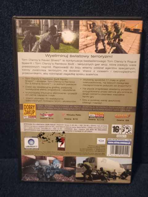 Tom Clancy's Rainbow Six 3 Raven Shield Złota Edycja Tom Clancy's Rainbow Six 3 Raven Shield Złota Edycja