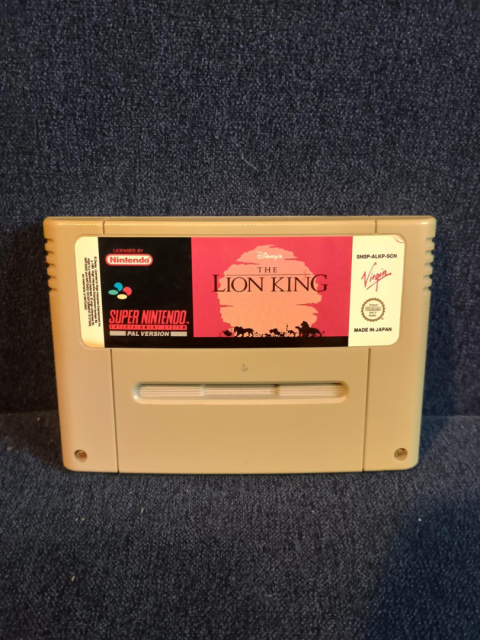 Lion King Disney SNES Lion King Disney SNES