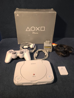 PSone Play Station 1 SCPH-102 zestaw, oryginalny karton