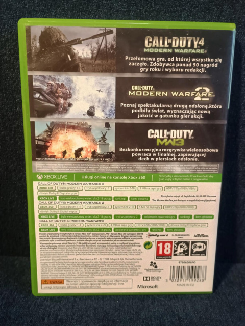 Call of Duty Trylogia Modern Warfare Call of Duty Trylogia Modern Warfare