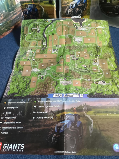 Farming Simulator 15 z mapą Farming Simulator 15 z mapą