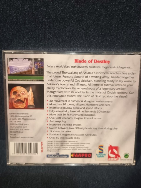 Realms of Arkania - Blade of Destiny Realms of Arkania - Blade of Destiny