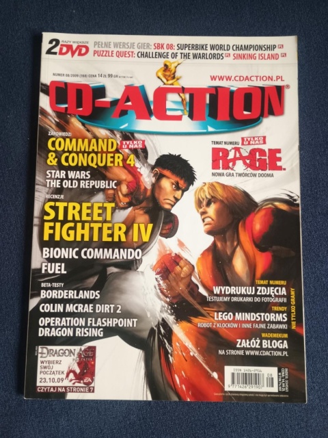 CD-Action numer 168 08/2009